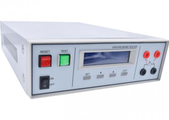 IEC60335-1電子地上の耐性検査装置は5-600 mΩを溶かす 3